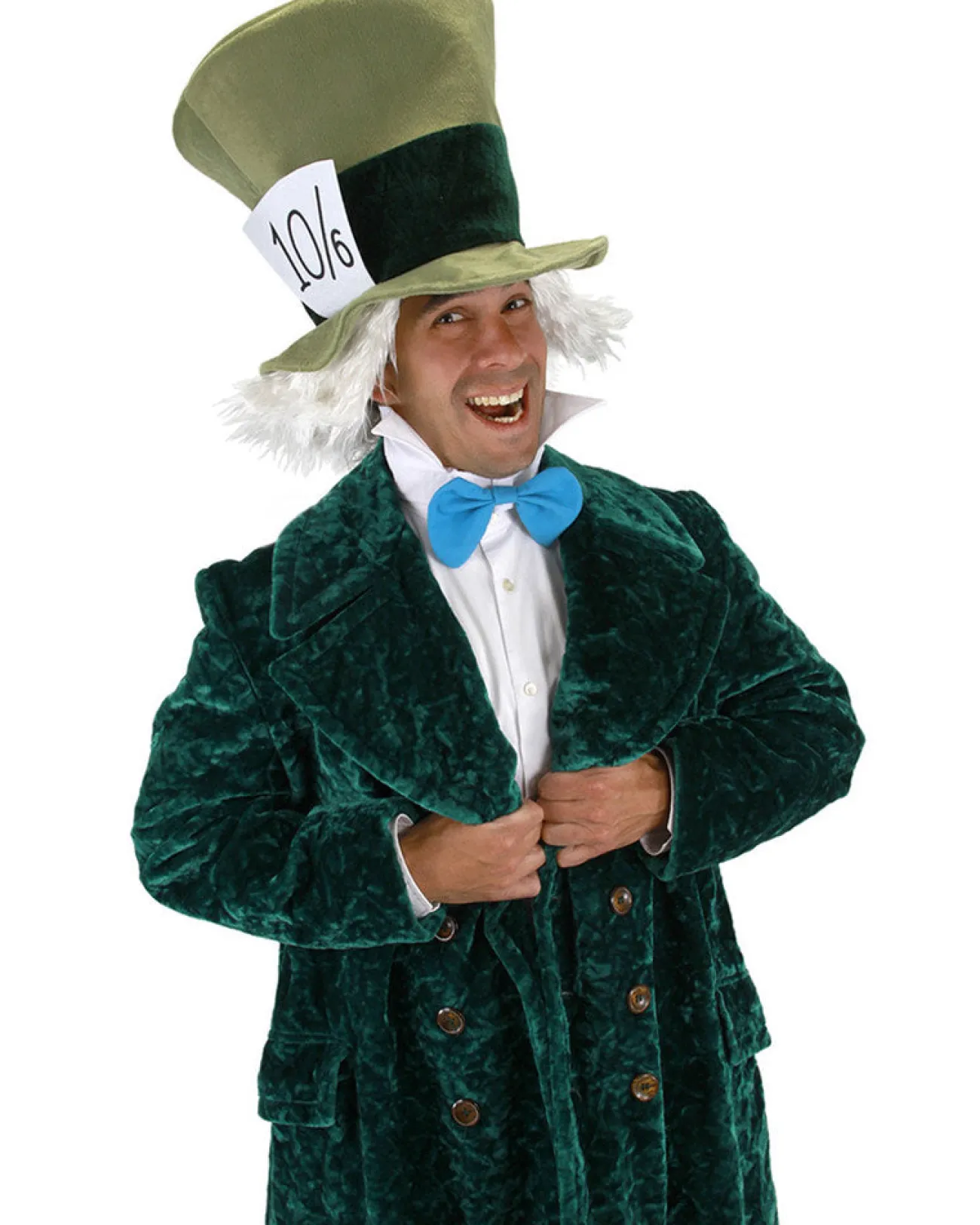 Elope Alice In Wonderland Mad Hatter Hat With Hair And Collar Kit> Halloween Hats