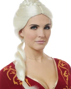 Costume Culture by Franco Ancient Princess Platinum Blonde Wig> Halloween Wigs