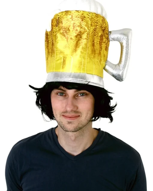 Tomfoolery Beer Pint Hat> Halloween Hats