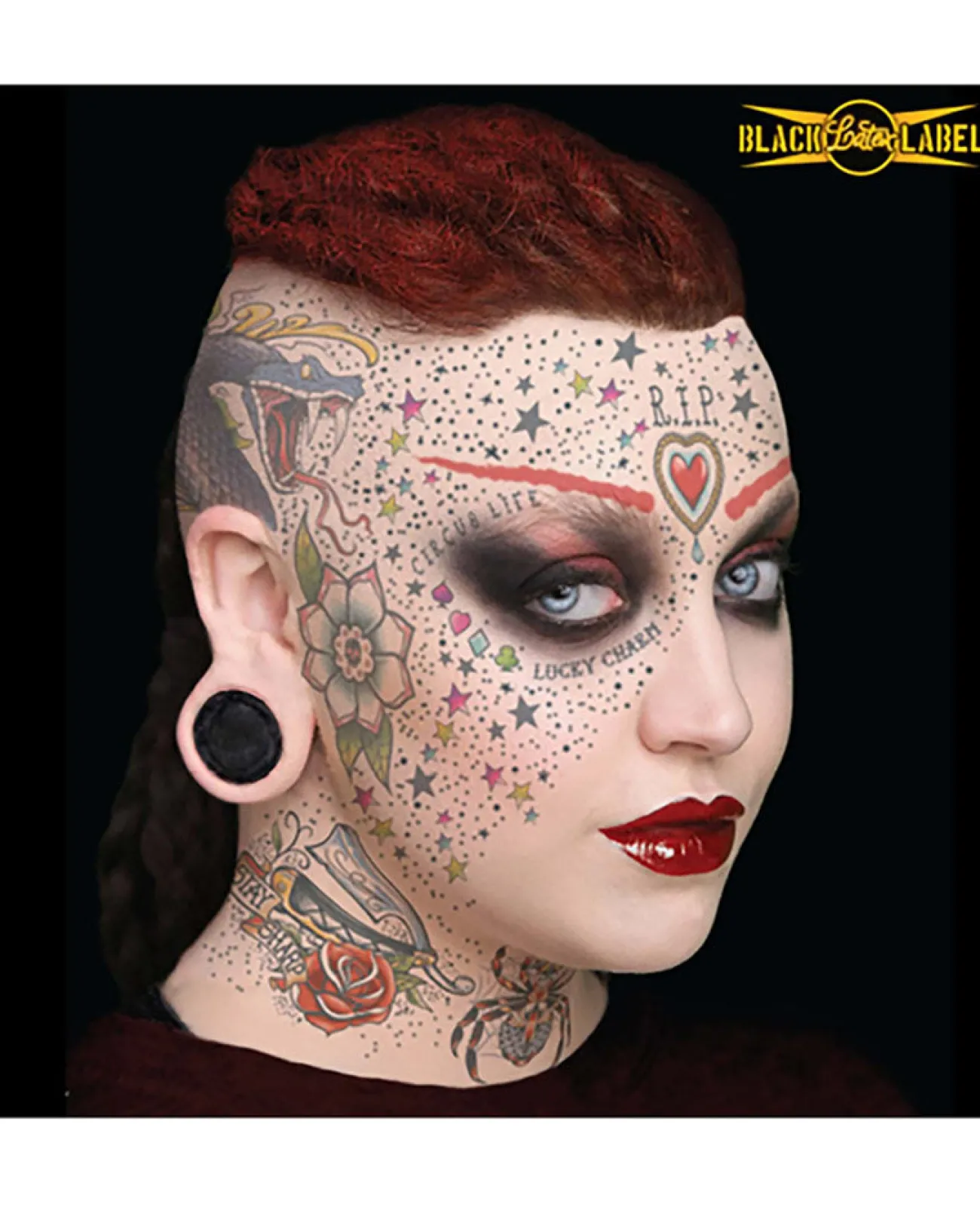 Tinsley Transfers Black Label Gauged Ears> Halloween Accessories