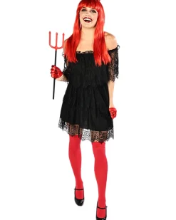 * Black Lace Halloween Womens Dress></noscript>Women Women's Costumes