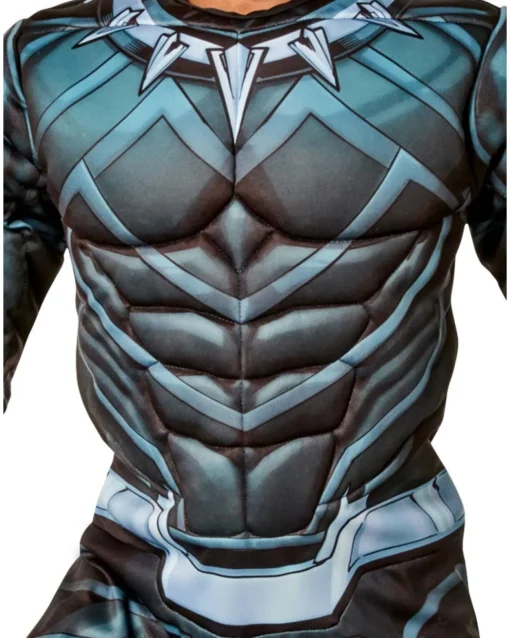 Rubies Black Panther Battle Suit Deluxe Boys Costume>Kids Kids Costumes