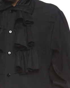 Leg Avenue Black Ruffle Front Shirt></noscript>Men Men's Costumes