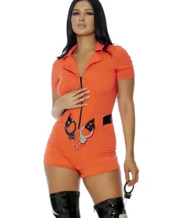 Forplay Booked Inmate Womens Costume></noscript>Women Women's Costumes