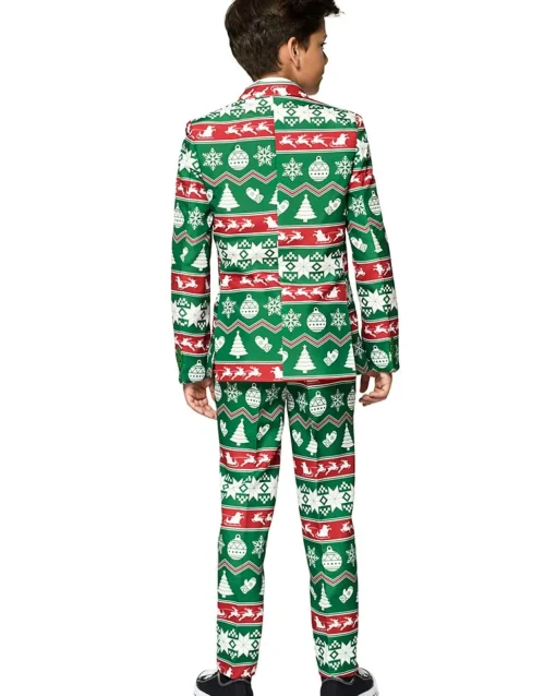 Opposuits Christmas Green Nordic Boys Suitmeister> Opposuits
