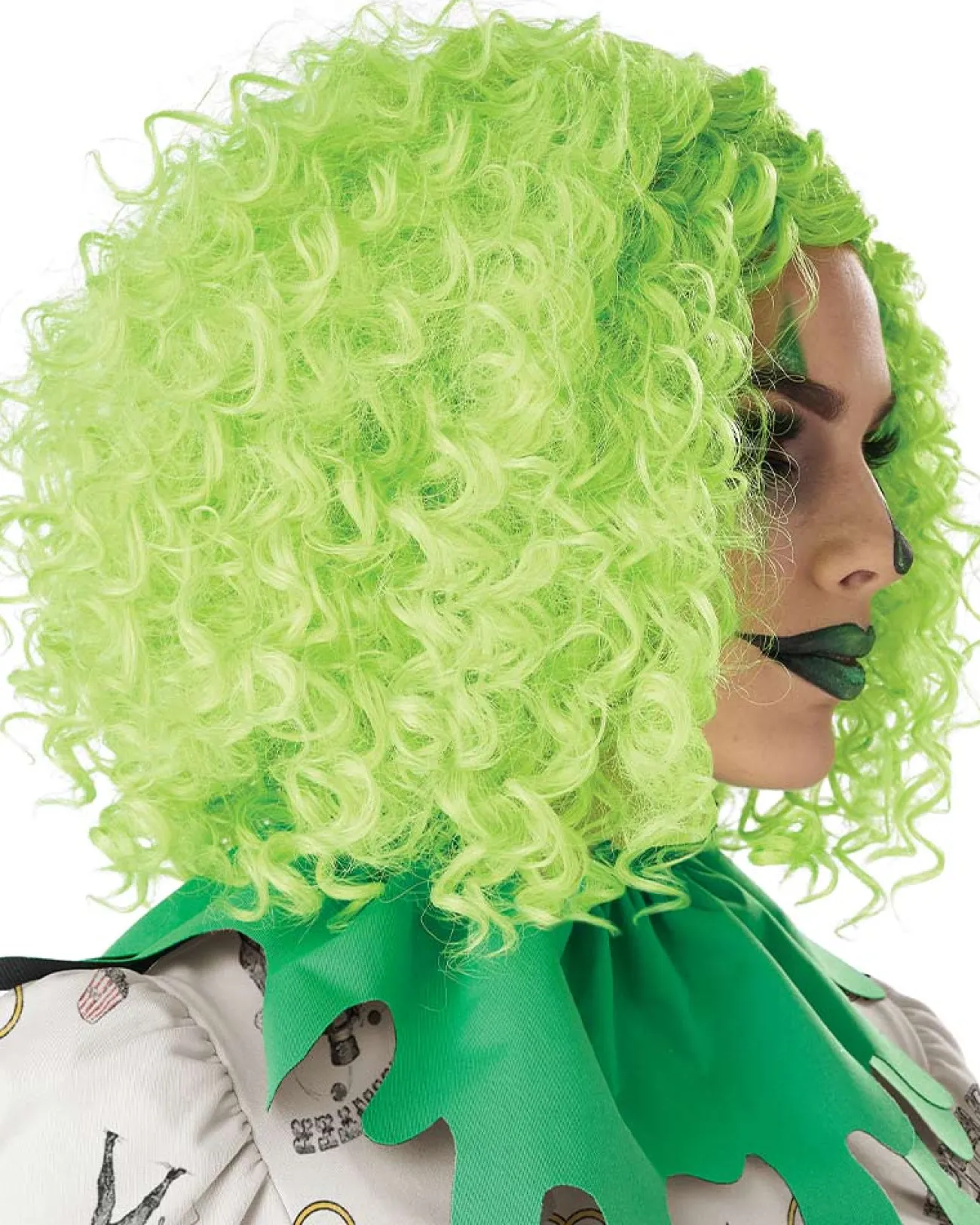 California Costumes Corkscrew Clown Green Girls Wig> Halloween Accessories