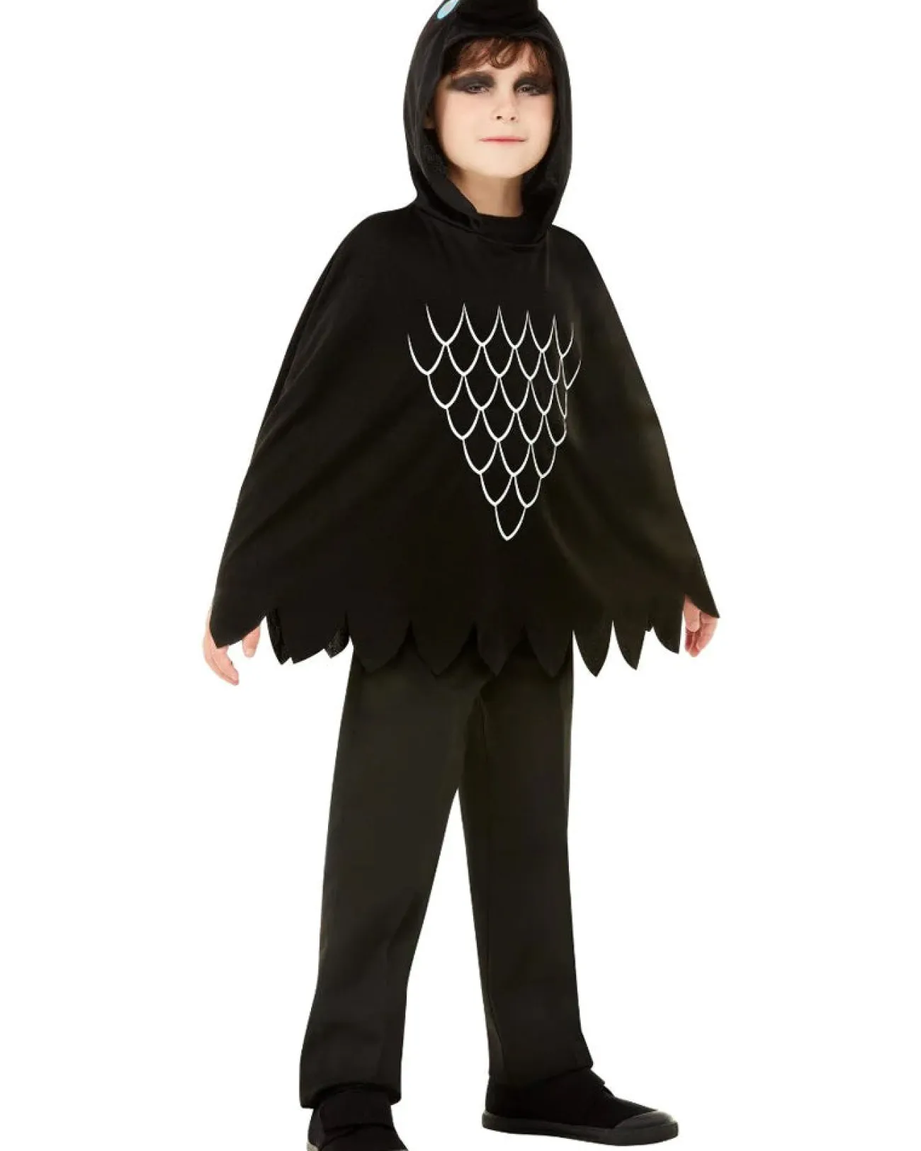 Smiffys Crow Poncho Kids Costume>Kids Kids Costumes