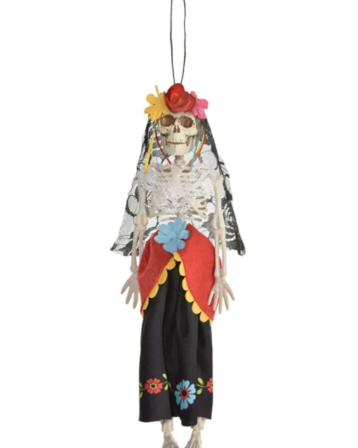 Amscan AU Day Of The Dead Hanging Skeleton Bride Prop 30Cm> Day Of The Dead