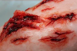 ForensicFX Studios Deep Leg Lacerations Prosthetic></noscript> Halloween Accessories