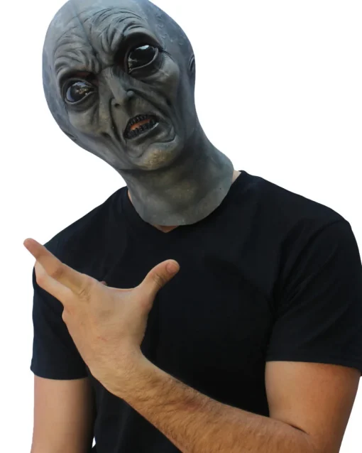 Ghoulish Productions Evil Invader 51 Mask> Halloween Masks