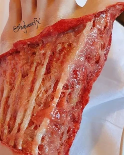 ForensicFX Studios Exposed Foot Ligaments Prosthetic><noscript><img width=