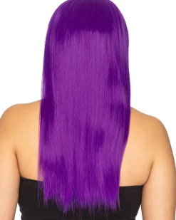 * Fashion Deluxe Amethyst Purple Long Wig></noscript> Halloween Accessories