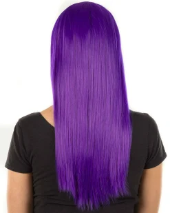 * Fashion Deluxe Amethyst Purple Long Wig></noscript> Halloween Accessories