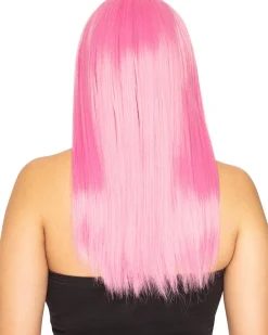 * Fashion Deluxe Candy Pink Long Wig></noscript> Halloween Wigs
