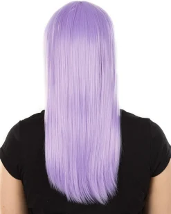 * Fashion Deluxe Pastel Lavender Long Wig></noscript> Halloween Wigs