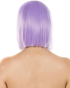 * Fashion Deluxe Pastel Lavender Bob Wig></noscript> Halloween Wigs