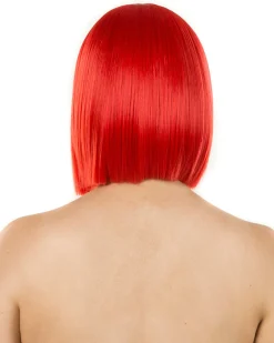 * Fashion Deluxe Red Bob Wig></noscript> Halloween Accessories