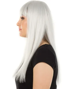 * Fashion Deluxe Silver Long Wig></noscript> Halloween Accessories