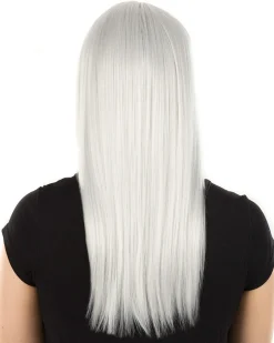 * Fashion Deluxe Silver Long Wig></noscript> Halloween Accessories