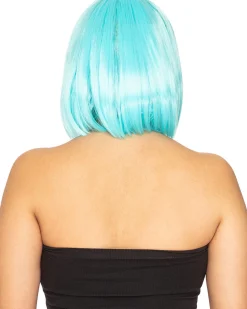 * Fashion Deluxe Soft Teal Bob Wig></noscript> Halloween Wigs