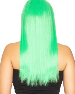 * Fashion Deluxe Spearmint Green Long Wig></noscript> Halloween Wigs