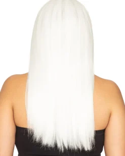 * Fashion Deluxe White Long Wig></noscript> Halloween Accessories