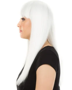 * Fashion Deluxe White Long Wig></noscript> Halloween Accessories