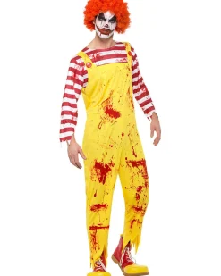 Smiffys Fast Food Kreepy Killer Clown Mens Costume></noscript>Men Men's Costumes