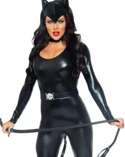 Leg Avenue Feline Femme Fatale Cat Womens Costume></noscript>Women Women's Costumes