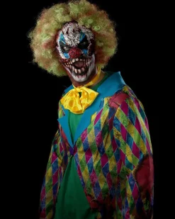 Smiffys Foam Latex Clown Prosthetic Half Mask></noscript> Halloween Masks