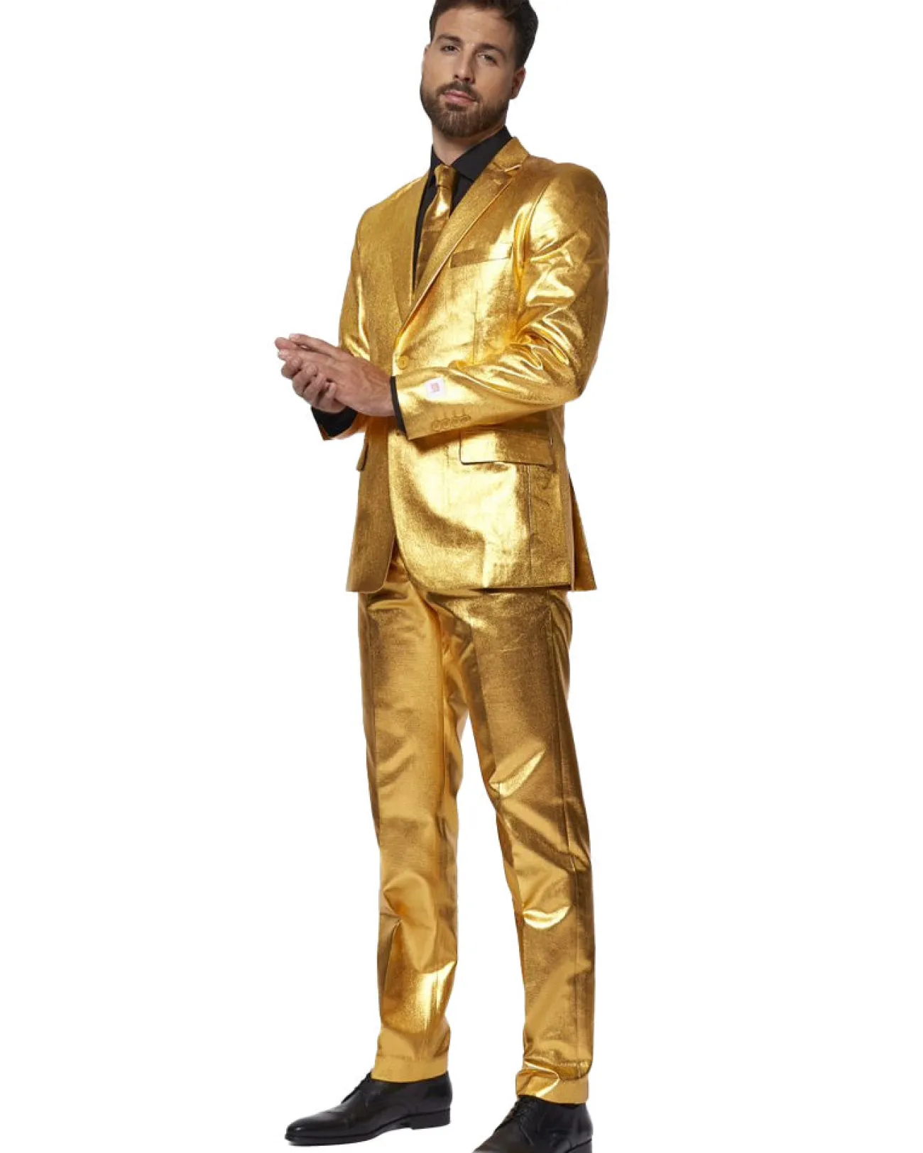Opposuits Groovy Gold Opposuit Premium Mens Suit> Opposuits