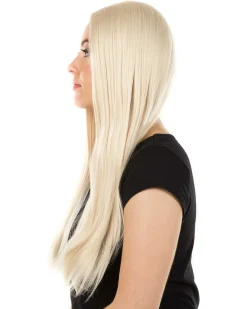 * Hippie Deluxe Blonde Long Wig></noscript> Halloween Accessories