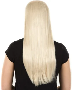 * Hippie Deluxe Blonde Long Wig></noscript> Halloween Accessories
