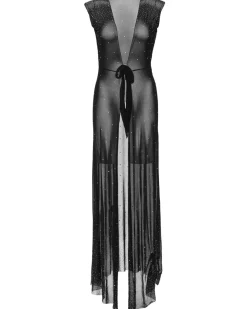 Leg Avenue Iridescent Black Rhinestone Sheer Robe></noscript> Saints &Amp; Sinners