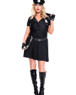 Music Legs Law Enforcer Womens Plus Size Costume><noscript><img width=