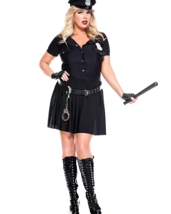 Music Legs Law Enforcer Womens Plus Size Costume><noscript><img width=