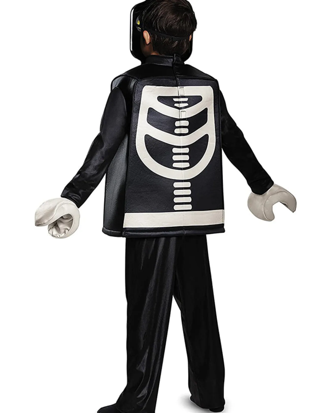 Disguise Lego Minifigures Skeleton Deluxe Boys Costume>Kids Kids Costumes