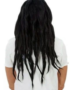 Allaura Wigs and Hair Long Black Dreadlocks Wig></noscript> Halloween Wigs