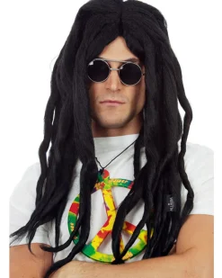 Allaura Wigs and Hair Long Black Dreadlocks Wig></noscript> Halloween Wigs