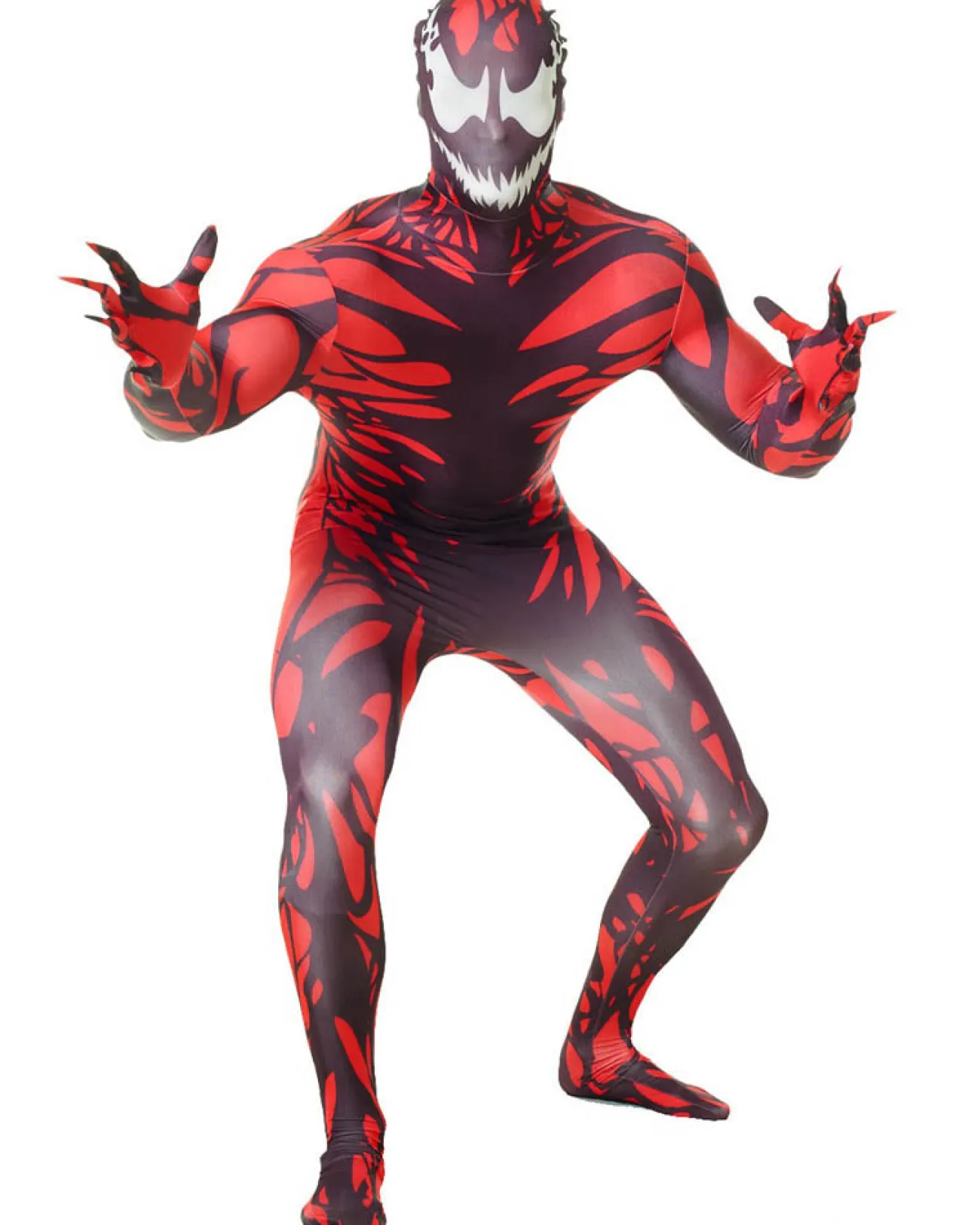 Morph Costumes Marvel Carnage Morphsuit Mens Costume>Men Men's Costumes