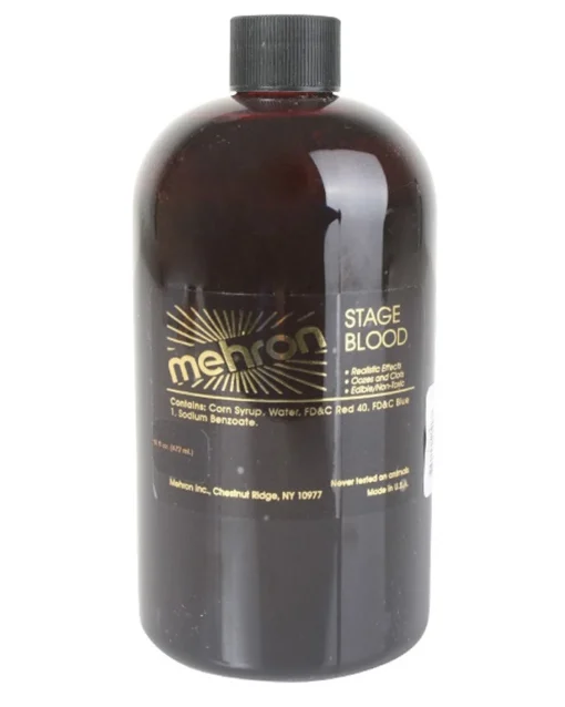 Tomfoolery Mehron Dark Venous Stage Blood 472Ml> Halloween Accessories