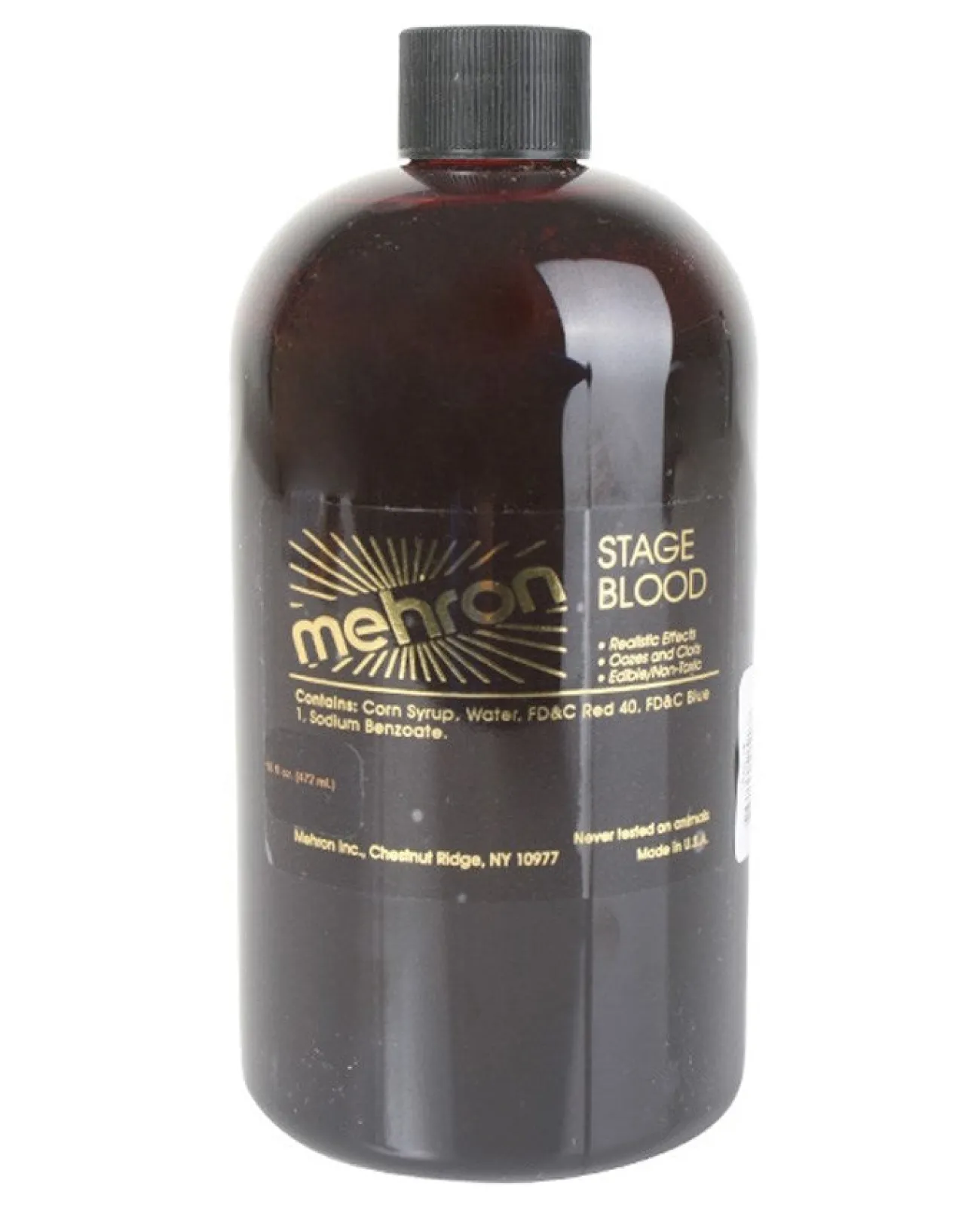 Tomfoolery Mehron Dark Venous Stage Blood 472Ml> Halloween Accessories