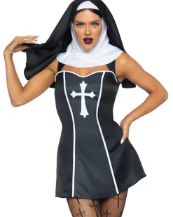Leg Avenue Naughty Nun Womens Costume></noscript>Women Women's Costumes
