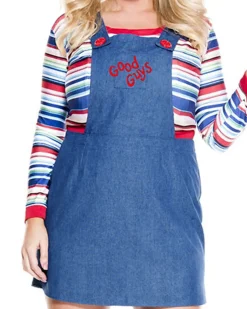 Music Legs Nightmare Killer Doll Womens Plus Size Costume></noscript>Women Women's Costumes