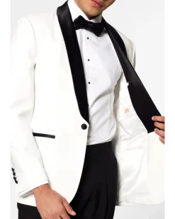 Opposuits Opposuit Pearly White Tuxedo Premium Mens Costume></noscript> Opposuits