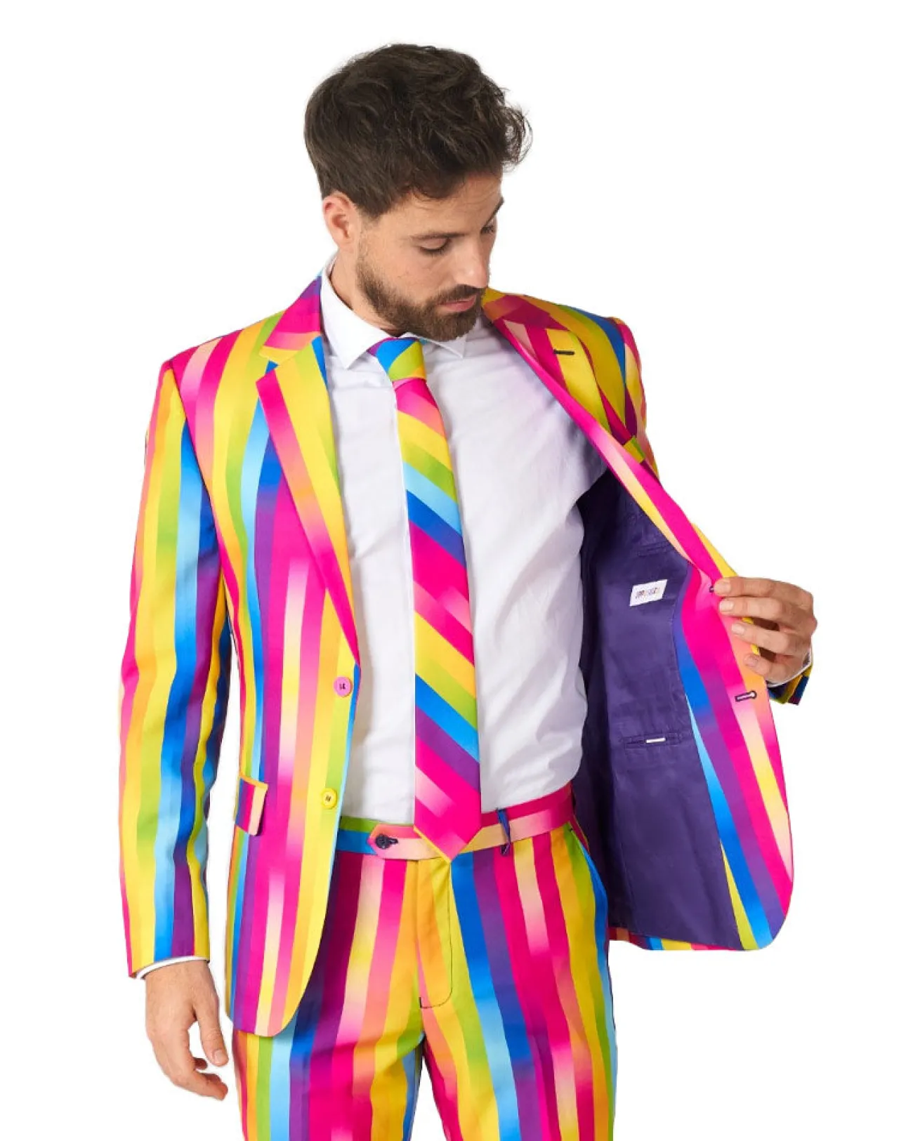 Opposuits Opposuit Rainbow Glaze Premium Mens Suit> Opposuits