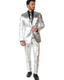 Opposuits Opposuit Shiny Silver Premium Mens Suit></noscript> Opposuits
