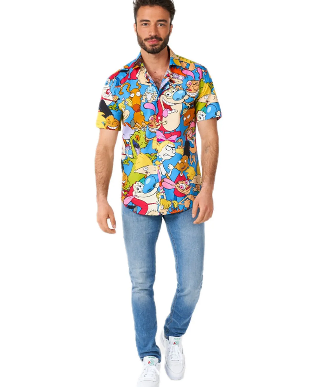 Opposuits Opposuit Summer Nickelodeon Mens Shirt> Opposuits