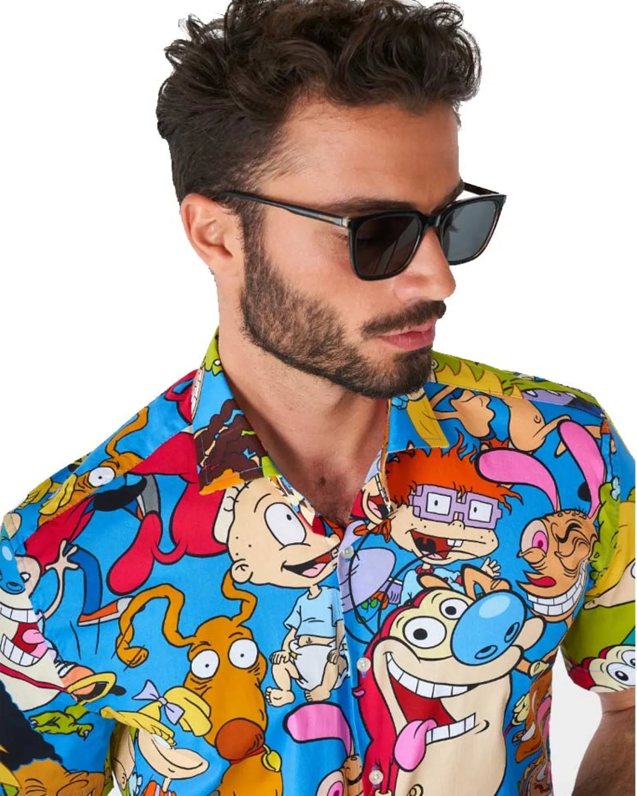 Opposuits Opposuit Summer Nickelodeon Mens Shirt> Opposuits