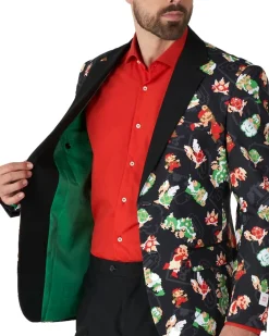 Opposuits Opposuit Super Mario Bros Mens Blazer><noscript><img width=